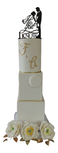 Torta Decorada, Bodas, 15 Años, Aniversarios. Personalizada