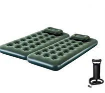 Comprar Combo 2 Colchones Inflables 1 Plaza+2 Almohadas + Inflador