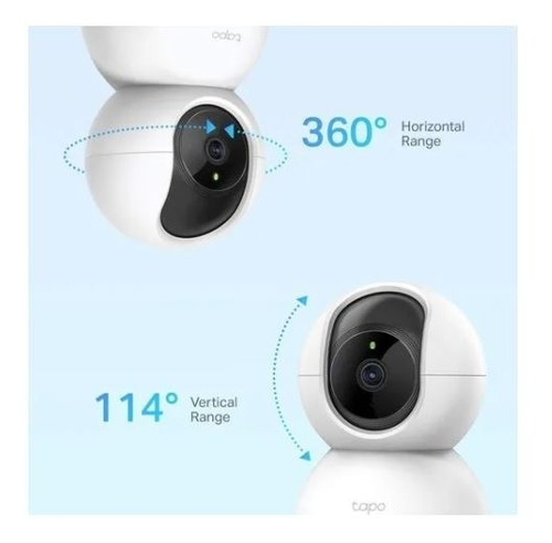 Imagen 1 de 10 de Cámara Tp-link Tapo C200 Rotativa 360 Fullhd Audio Wifi Noct