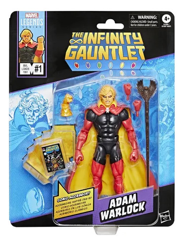 Figura 17cm Hasbro Adam Warlock Marvel Legends Series