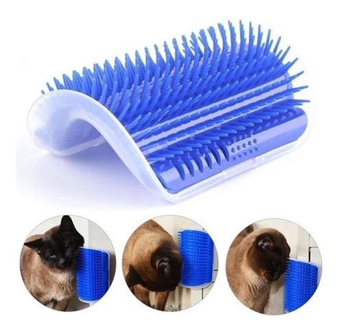 Imagen 1 de 5 de Cepillo Masajeador Para Gatos Pethome