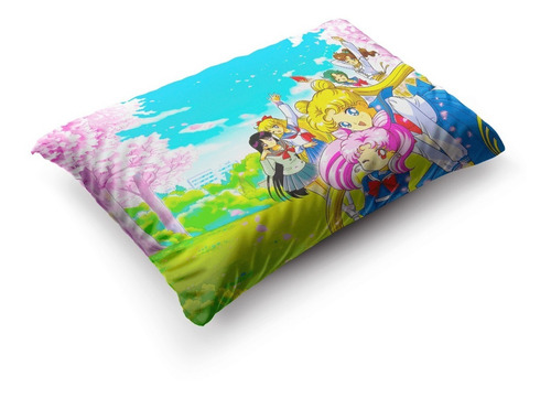 Imagen 3 de 5 de Funda De Almohada Sailor Moon 70x45cm Vudú Love