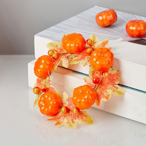 Corona De Halloween, Coronas Artificiales, 16 Cm X 9 Cm