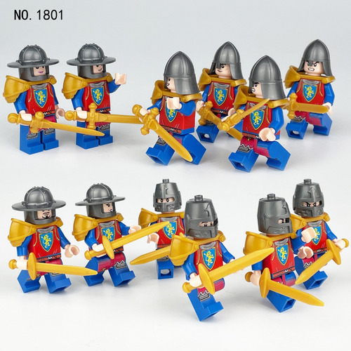 Minibuild Soldado Antiguo Regimiento De Caballeros Con Capa