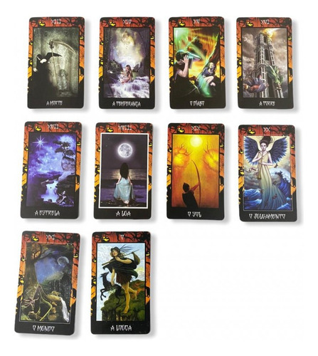 Baralho Tarot Oráculo Deck Jogo De Cartas Grande - Selecione