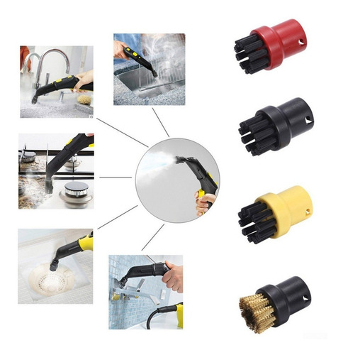 Cepillos Redondos Limpiadores Vapor Para Karcher Sc1 A Sc7
