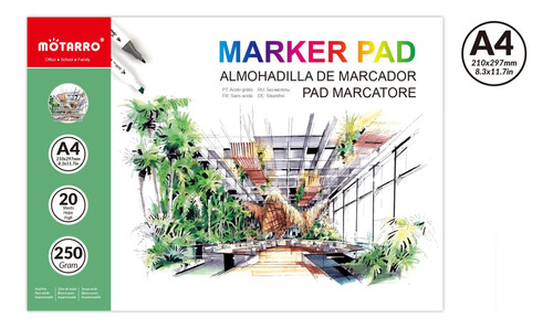 Marker Pad / Block Para Marcadores 250gr