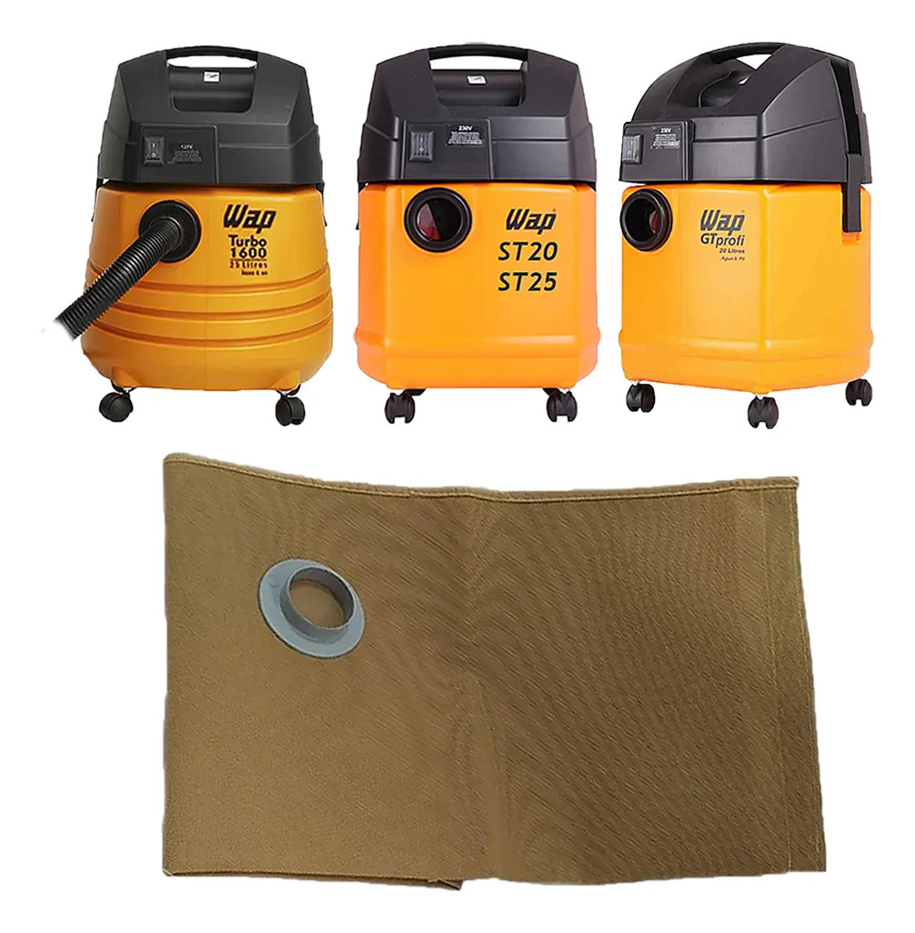 Saco Reutilizável + Filtro P/wap Gt Profi 20l / St20 / Turbo