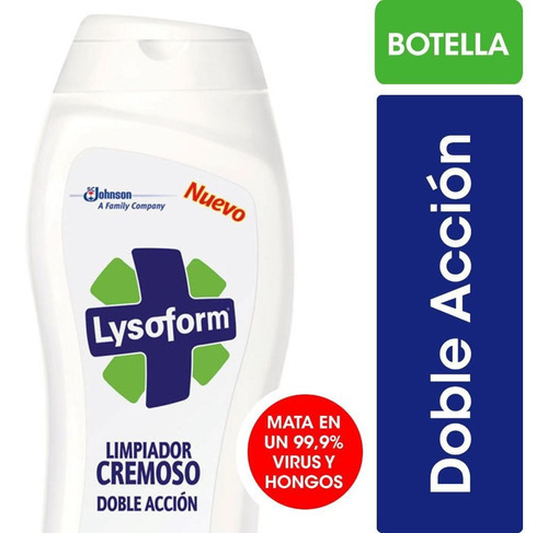 Limpiador Crema Lysoform Desinfectante Antibacterial 450 Ml