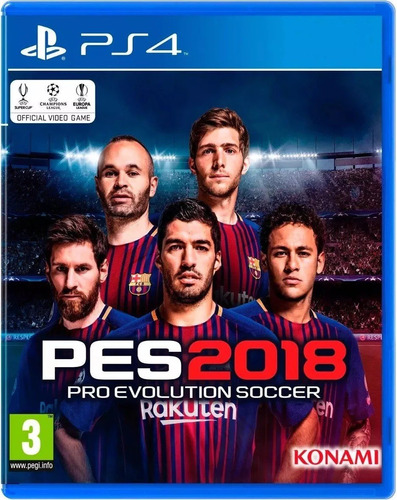 Pes 2018 Ps4 Juego Playstation Original