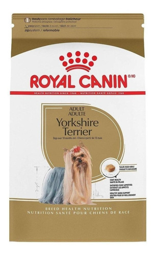 Alimento Royal Canin Breed Health Nutrition Yorkshire Terrier para cão adulto de raça pequena sabor mix em sacola de 1kg