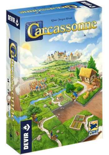 Carcassonne - 2a Edição - Jogo De Tabuleiro Devir Pt-br