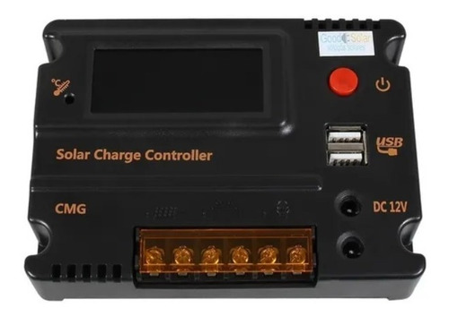 Controlador De Carga Solar 12v/24v 20a 2x Usb 5v Cmg-2420