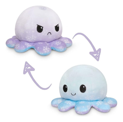 Teeturtle - El Peluche Original Reversible De Pulpo - Copos.