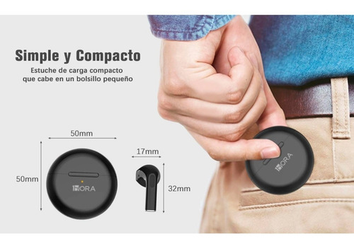 Audífonos In-ear Bluetooth Auriculares 1hora Aut119