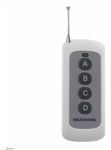 Imagen 1 de 6 de Control Remoto Rf433mhz Interruptor Inalámbrico Radio Antena