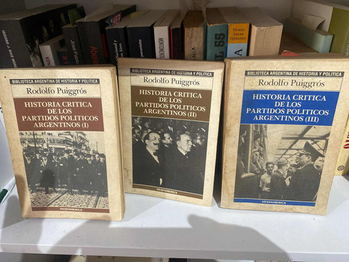 Historia Crítica De Los Partidos Políticos