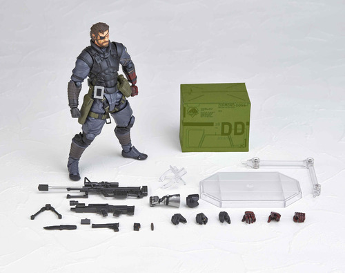 Revoltech Venom Snake Metal Gear Solid 5 Kaiyodo Japon Origi
