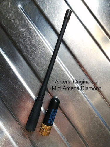 Imagem 8 de 10 de Mini Antena P Rádio Ht Baofeng Uv-5r 777s Uv-9r Etc 5cm Ouro