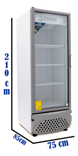 Refrigerador Comercial Vertical Imbera Vr25 1 Puerta Cristal
