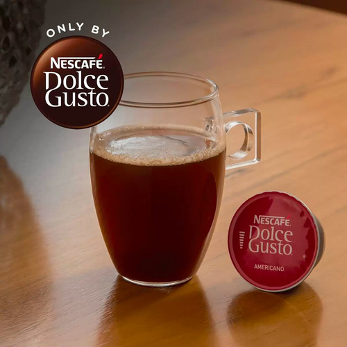 Cápsulas De Café Dolce Gusto Americano Con 64 Unidades