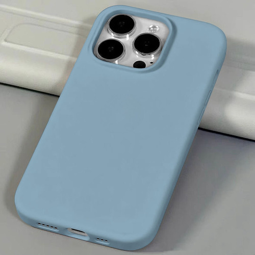 Funda Capa Red Funda De Teléfono Antideslizante De Silicona Líquida Para iPhone 7 8 14 15 16 Plus X Xr Xs Max 11 12 13 14 15 16 Pro Max