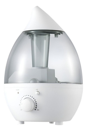 Umidificador E Difusor De Ambientes 1,5 Litros Com Led De 7 Cores Nebulização Ultrassônico Com Névoa Fria E Silenciosa Desligamento Automático E De Longa Duração 127/220V Branco E Cinza