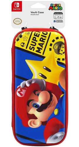 Estuche  Hori Para Nintendo Y Lite Premium Vault - Mario 
