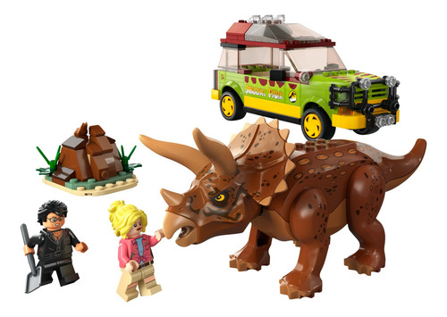 Lego Análisis Del Triceratops Jurassic Park 76959 (Usado)