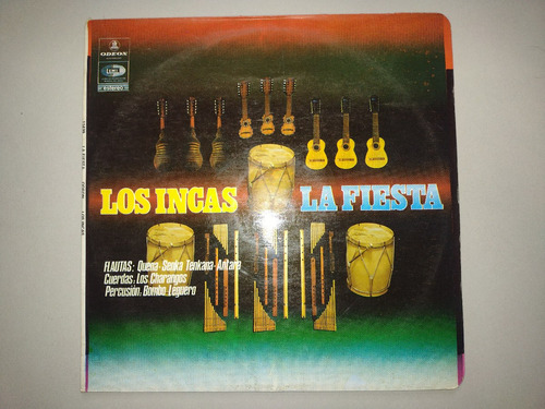 Lp Vinilo Disco  La Fiesta Los Incas Andina