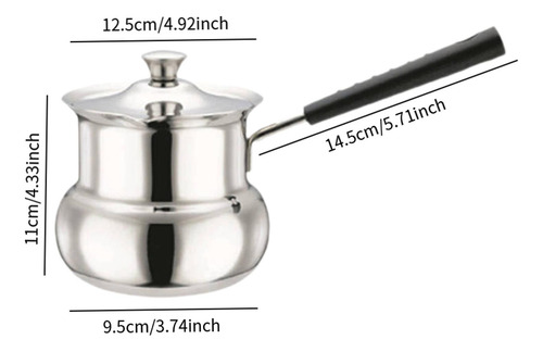 Cafetera Calentador De Tetera Cafetera Para Cocina 1080 Ml