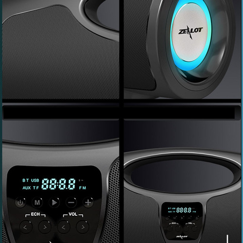 Altavoces Bluetooth Prácticos Y Usb De Graves Profundos