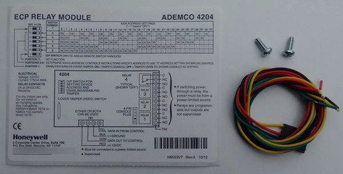 Módulo Relê - Relay Module Honeywell 4204