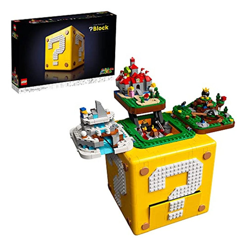 Kit De Construcción Lego Super Mario 64 Question Mark Block 