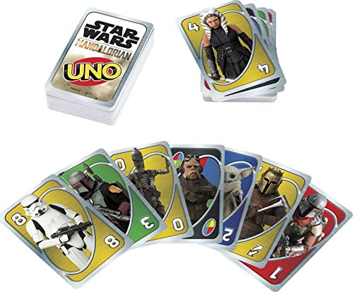 Mattel Games Uno Star Wars The Mandalorian En Lata De Almace