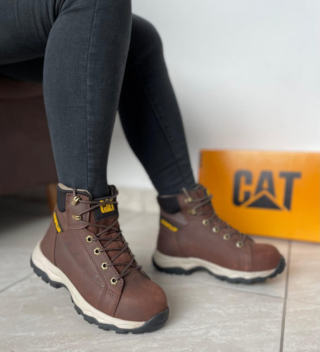 Zapatos Con Punta De Acero Mujer De Cuero