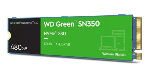 Disco Ssd Nvme Western Digital Sn350 480gb Wds480g2g0c