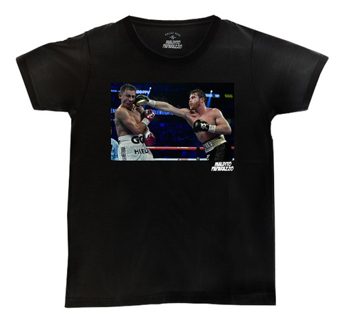 Canelo Álvarez -pelea- (boxeo) - Remera 100 % Algodón 