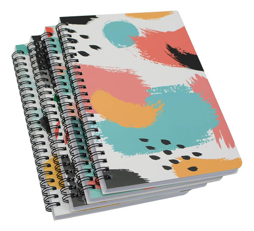 Cuaderno Espiral, 4 Pcs A5 Diseño Graffiti Tapa Dura, ...