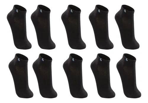 MLB 4480479839 Kit Com 10 Pares De Meia Curta Algodo Adulto Lupo JM
