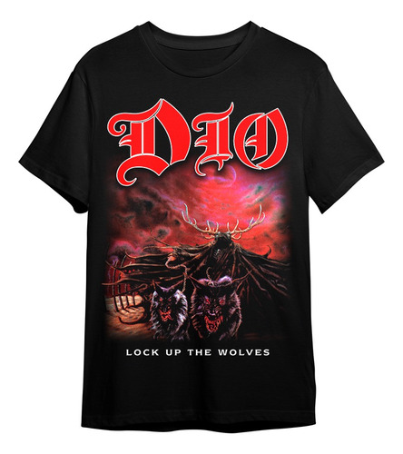 Polera Dio - Lock Up The Wolves - Holy Shirt