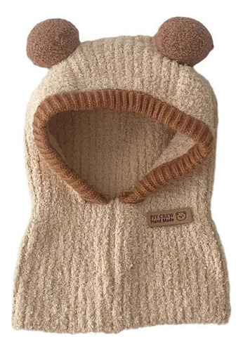 Gorro Para Bebé Con Capucha Y Gorro De Invierno De Punto
