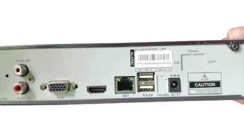 Dvr H.264 Network Video Recorder (Usado)