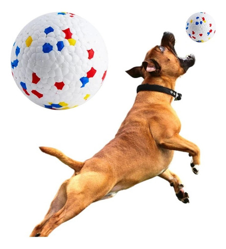 Pelota Mascota Entrenamiento E-tpu Resistente 6.5cm No Toxic