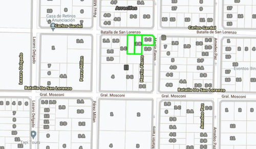 Terreno En Venta - 1036mts2 - Villa Sanguinetti