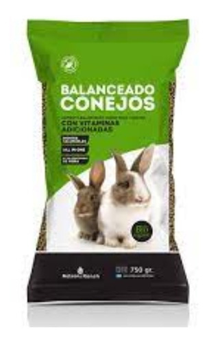 Alimento Balanceado Premium Nelsoni Ranch Conejo 750g Vitami