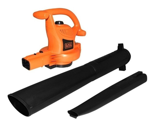 Imagen 2 de 10 de Sopladora aspiradora trituradora Black+Decker BV25 eléctrica 2500W negro/naranja 120V