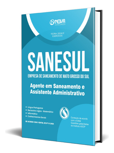 Apostila Concurso Sanesul - Assistente Administrativo