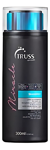 Truss Miracle Shampoo De 300ml Reconstructor De Cabello