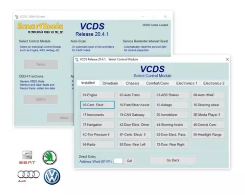Scanner Vag Com Vcds 20.4 Español Vw Audi Seat Atmega